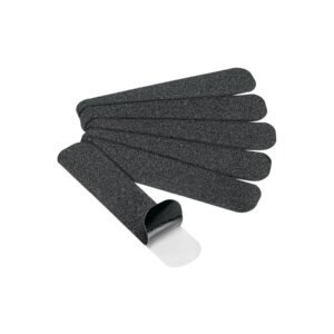 CIA-02N.jpg Tarjeta 6 tiras 23cm antiderrapantes negras 50mm c/abrasivo 12530