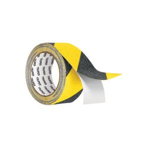 CIA-25P.jpg Rollo 5 m de cinta antiderrapante ama/negra 50mm c/abrasivo 101448