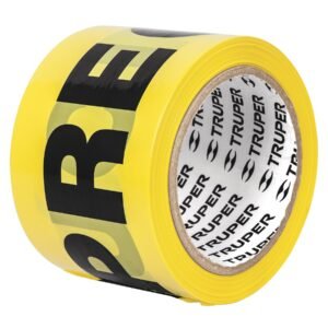 CIDE-101.jpg Rollo de 100 m de cinta delimitadora Precaución Truper 12578