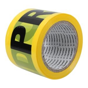 CIDE-103.jpg Rollo de 100 m de cinta delimitadora Prohibido Truper 13995
