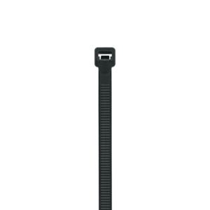 Bolsa con 10 cinchos plásticos 120 lb 300 x 7.5 mm negros 45840