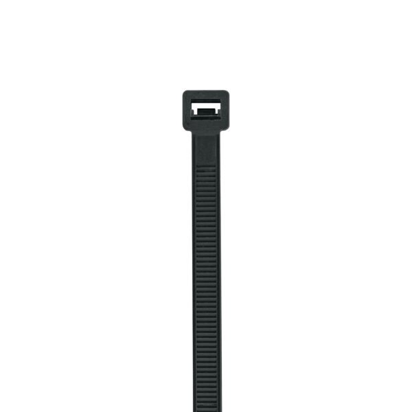 Bolsa con 10 cinchos plásticos 175 lb 450 x 9 mm negros 45841