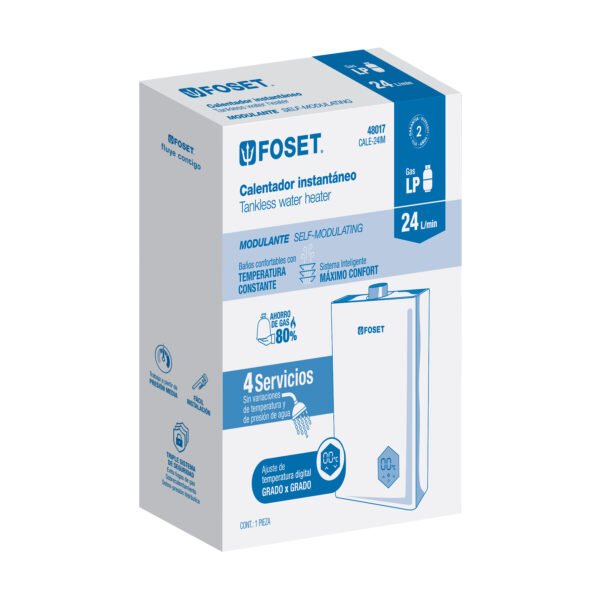 Caja de empaque de repuesto para CALE-24IM Foset 48325