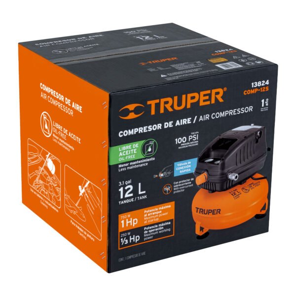 Caja de empaque de repuesto para COMP-12S Truper 102584
