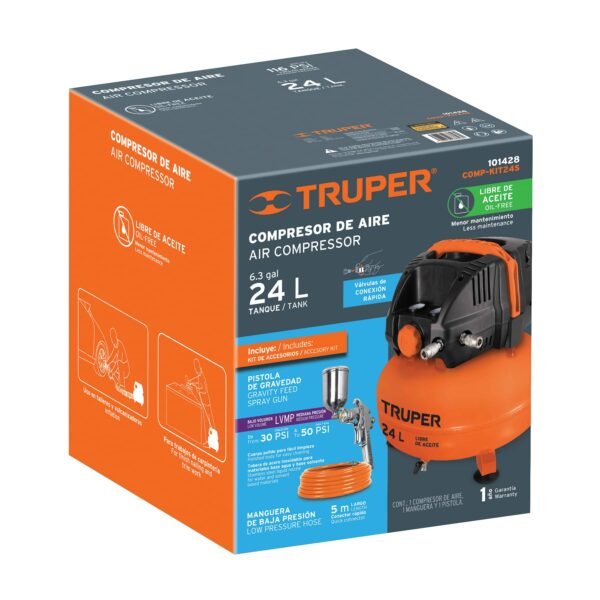 Caja de empaque de repuesto para COMP-24S Truper 102585