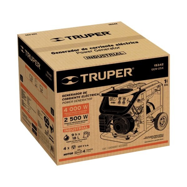 Caja de empaque de repuesto para GEN-25X Truper 102592