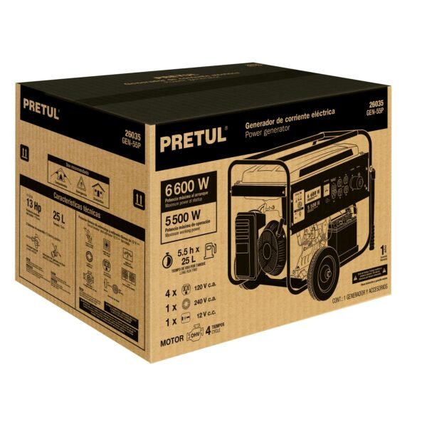 Caja de empaque de repuesto GEN-55P Pretul 27123