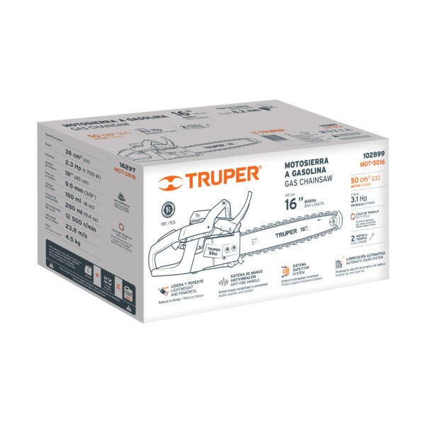 Caja de empaque de repuesto para MOT-5016 Truper 103400