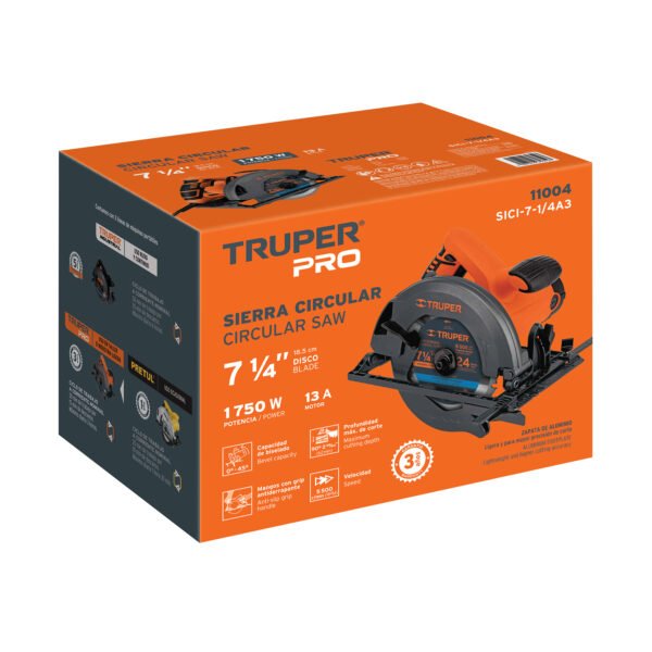 Caja de empaque de repuesto para SICI-7-1/4A3 Truper 101729