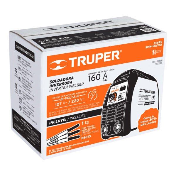 Caja de empaque de repuesto para SOIN-120/160 Truper 102556