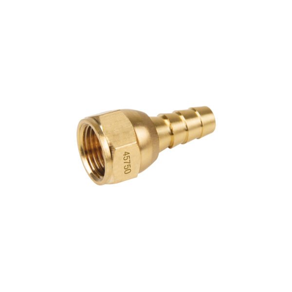 Cople espiga (tuerca loca) de latón 3/8 Foset 45750