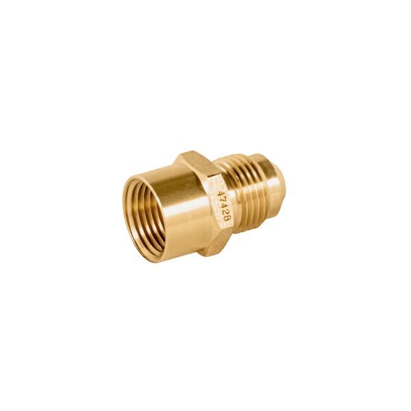 Niple campana de latón de 3/8 X 3/8 Foset 47428