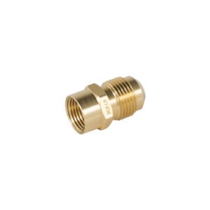 Niple campana de latón de 1/2 X 3/8 Foset 47431
