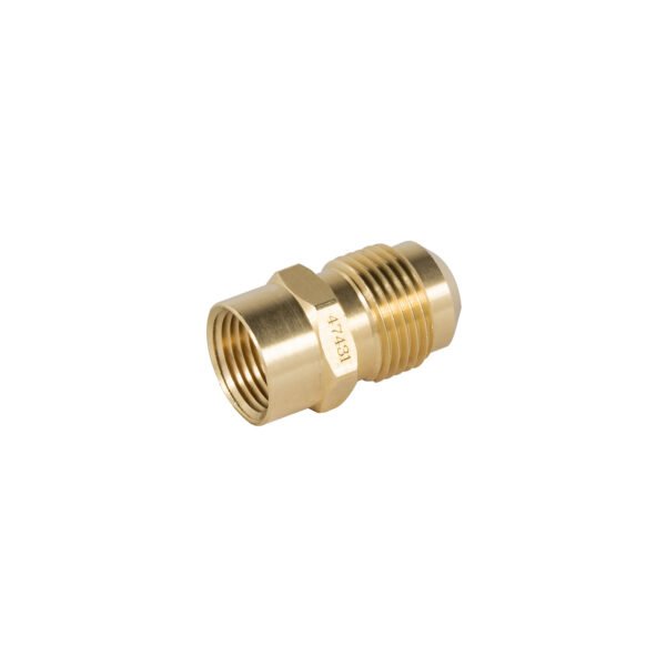 Niple campana de latón de 1/2 X 3/8 Foset 47431