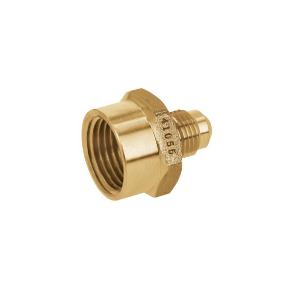 Niple campana de latón de 5/16 X 1/2 Foset 41055