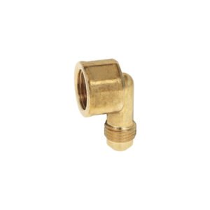 Codo para estufa a 90° de latón de 5/16 x 3/8 Foset 41059
