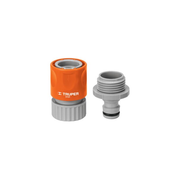 Conector 3/4 rápido de ABS manguera-acc. sistema click 12722