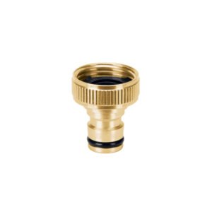 Conector 3/4 rápido hembra de latón sistema click Truper 101596
