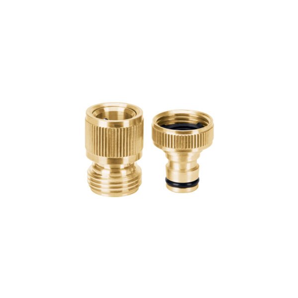 Conector 3/4 rápido de latón grifo-manguera sistema click 101598
