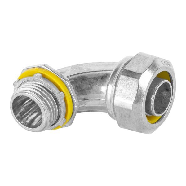 Conector curvo de 1/2 para tubo liquid tight Volteck 46933