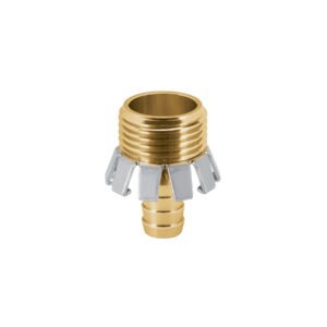 Conector 1/2 macho tipo garra de aluminio Truper 101731