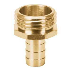 Conector 1/2 macho de latón sólido para manguera Truper 12702