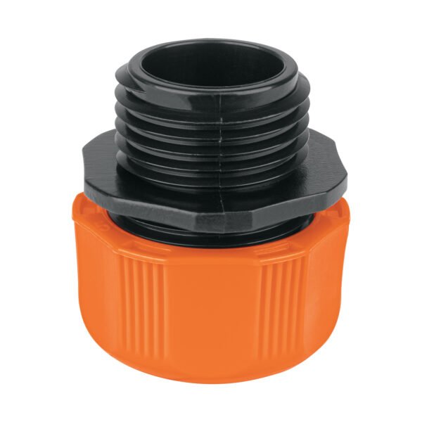 Conector 1/2 macho de ABS con tuerca de ajuste manual 103060