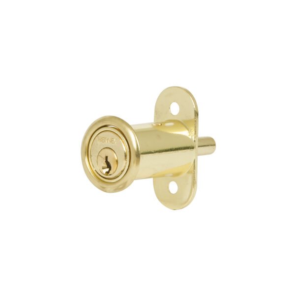 Cerradura para mueble modelo 20 latón HERMEX 43569