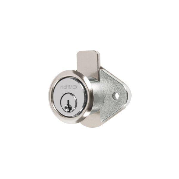 Cerradura para mueble modelo 21 cromo HERMEX 43558