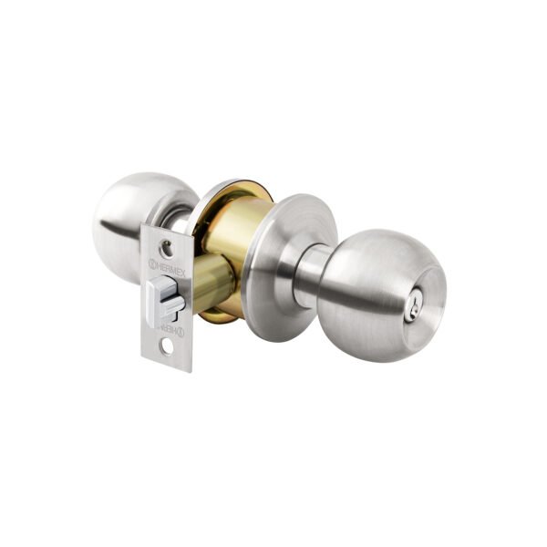Combo cerraduras llave-llave cromo HERMEX BASIC 23621