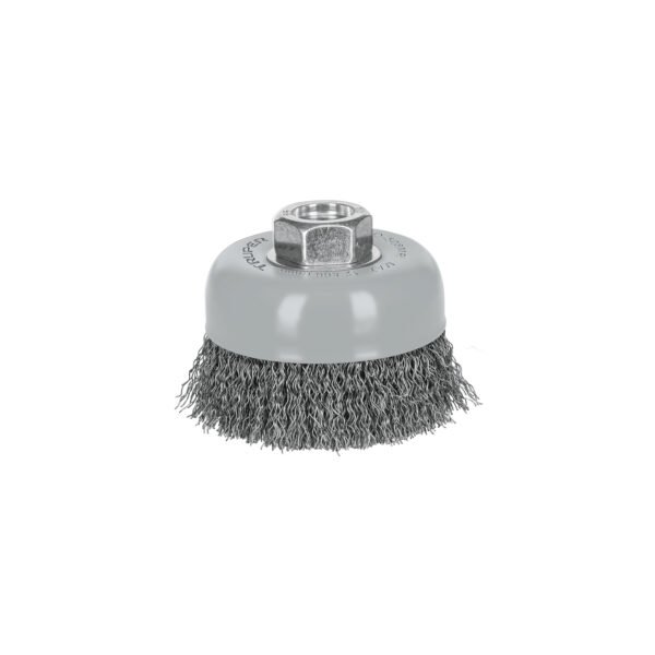 Carda copa 3 alambre ondulado fino Multi-rosca Truper 100857