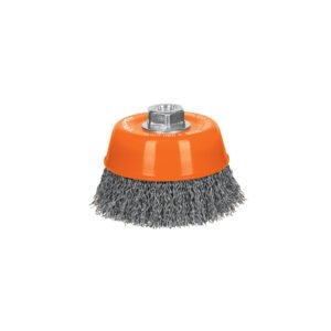 CO-512MX.jpg Carda copa 5 alambre ondulado grueso eje M14 Truper 17534