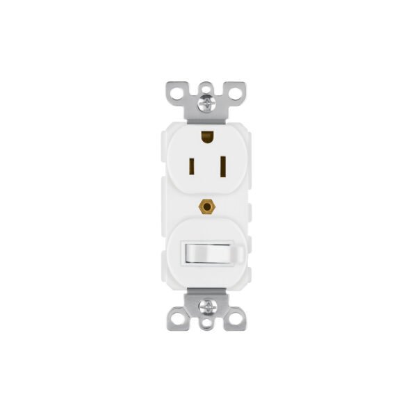 Interruptor de palanca con contacto Standard blanco 47728