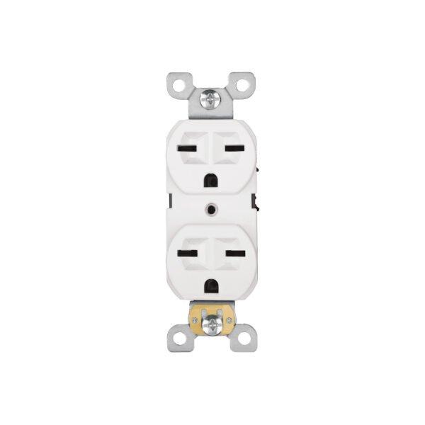 Contacto dúplex cara de chino Standard blanco Volteck 47722