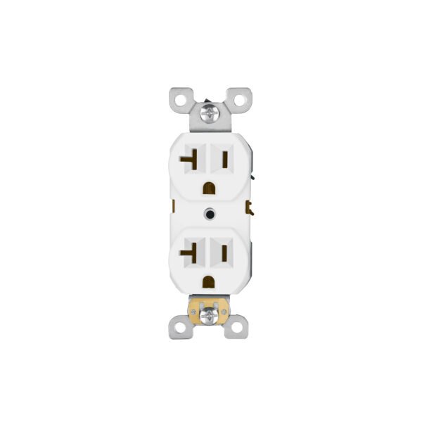Contacto dúplex 2 polos 3 hilos 20 A Standard blanco 47721