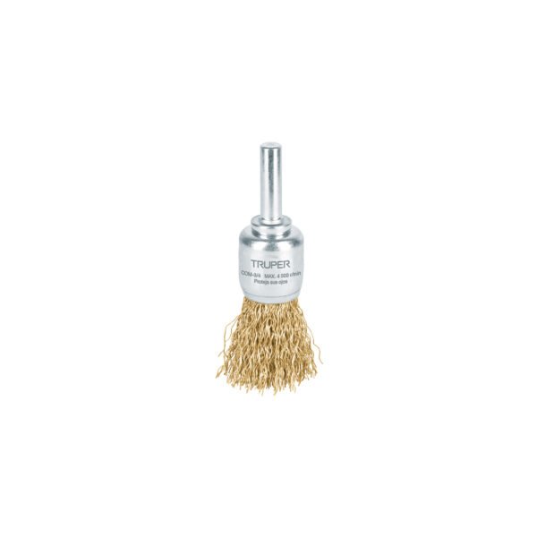 Carda de copa 3/4 alambre grueso para taladro Truper 11593
