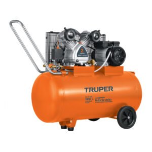 Compresor lubricado de banda 120L4HP hor 220V TRUPER 19359