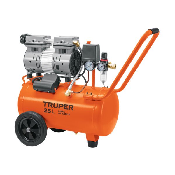 Compresor de aire silencioso libre de aceite 25 L 2 HP 102958
