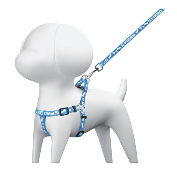 Correa con pechera para perro 1.5 cm ancho Fiero 44295