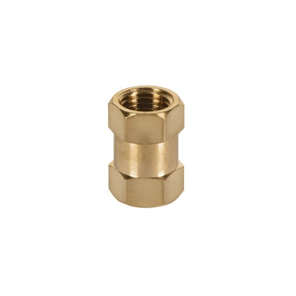 Cople de latón hembra-hembra cuerda 1/4 NPT TRUPER 19025