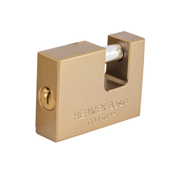 Candado antipalanca 60 mm cuerpo de hierro HERMEX BASIC 22516