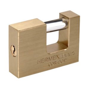 COR-60P.jpg Candado antipalanca 60 mm cuerpo de latón HERMEX BASIC 22518