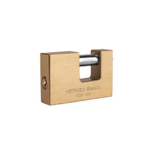 COR-75P.jpg Candado antipalanca 75 mm cuerpo de latón HERMEX BASIC 23512