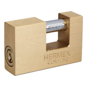 COR-75Q.jpg Candado antipalanca 75mm cuerpo de latón llave puntos 43354