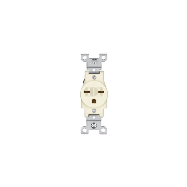 Contacto sencillo cara de chino  Standard marfil Volteck 46110