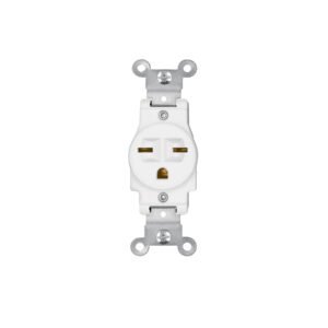 COSE-CHSB.jpg Contacto sencillo cara de chino Standard blanco Volteck 47732