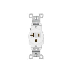Contacto sencillo 2 polos 3 hilos 20 A Standard blanco 47730