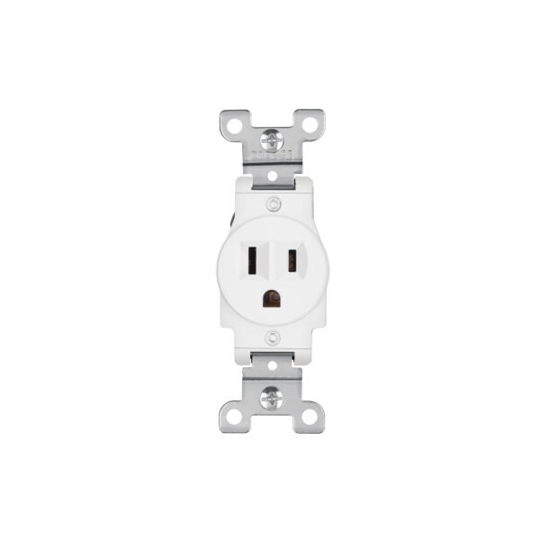 Contacto sencillo 2 polos 3 hilos Standard blanco 47731