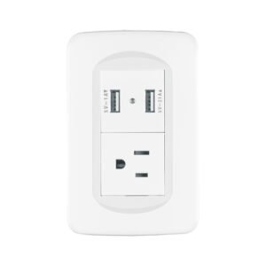 COUSB-TB.jpg Placa armada 1contacto y 2 puertos USB 1.5 módulos Toledo 29062