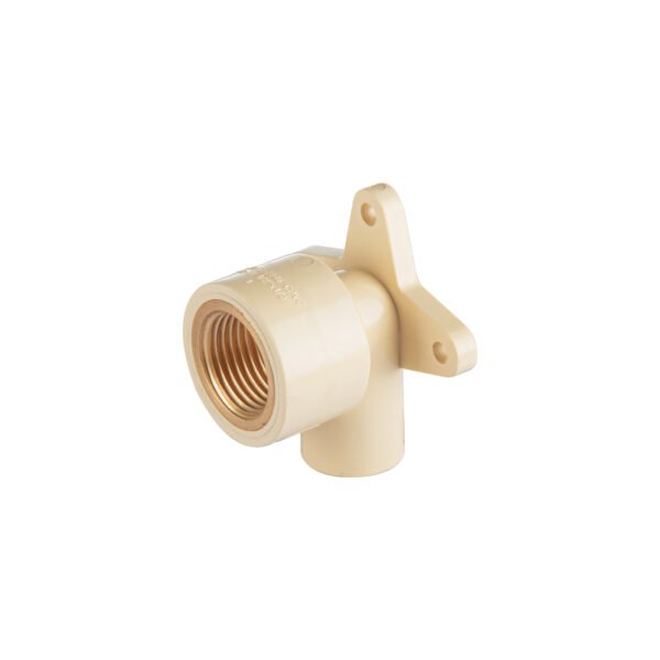 Codo oreja 90° CPVC 1/2 inserto metálico-latón FOSET 44276